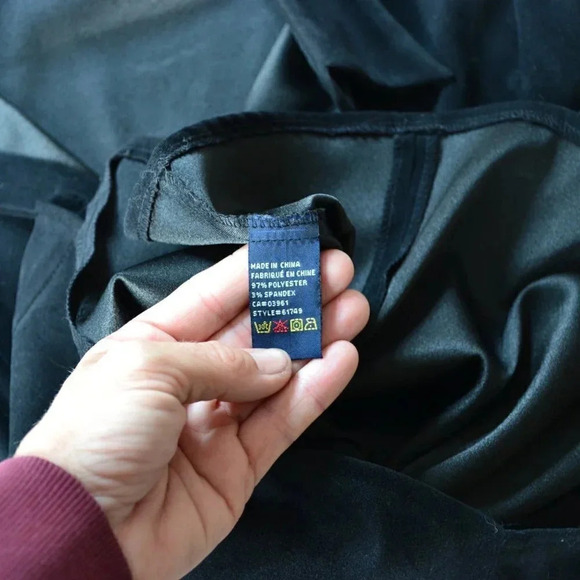 Vtg Faux Suede  Button Up - Picture 6 of 9